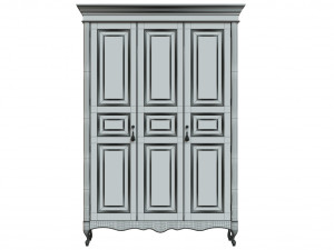 classic cabinet 0106 Modello 3D