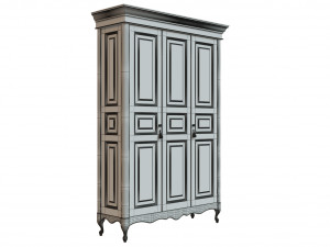classic cabinet 0106 Modello 3D