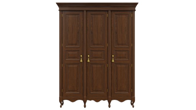 classic cabinet 0107 3D 모델 .c4d .max .obj .3ds .fbx .stl .blend 