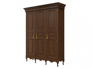classic cabinet 0107 3D 모델