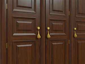 classic cabinet 0107 3D 모델