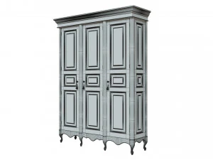 classic cabinet 0107 3D Model