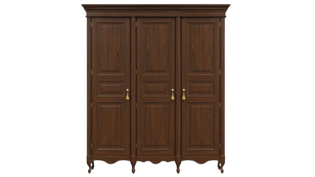classic cabinet 0108 3D Model .c4d .max .obj .3ds .fbx .stl .blend 