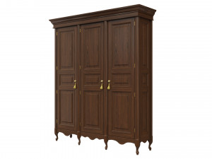 classic cabinet 0108 3D Model
