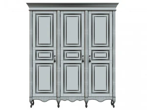 classic cabinet 0108 3D Model