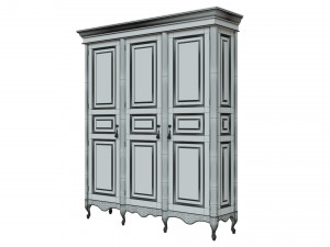 classic cabinet 0108 3D Model