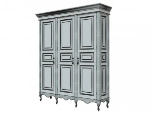 classic cabinet 0108 3D Model