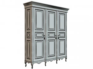 classic cabinet 0108 3D Model
