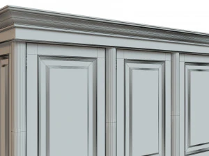 classic cabinet 0108 3D Model