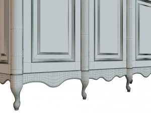 classic cabinet 0108 3D Model