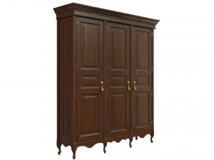 classic cabinet 0108 3D Model