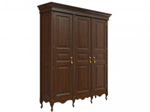 classic cabinet 0108 3D Model