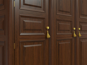 classic cabinet 0108 3D Model