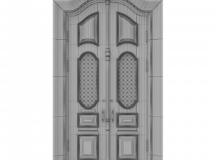 entrance classic door 17 3D 모델