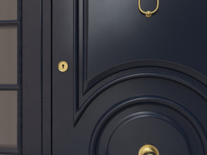 entrance classic door 16 3D Модель