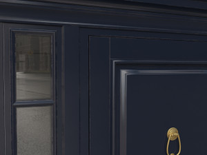 entrance classic door 16 3D Модель
