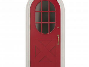 entrance classic door 19 3D Model