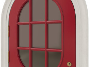 entrance classic door 19 3D Model