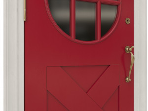 entrance classic door 19 3D Model