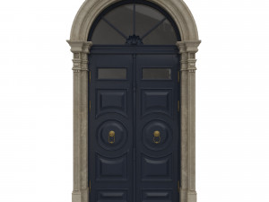 entrance classic door 20 3D 모델