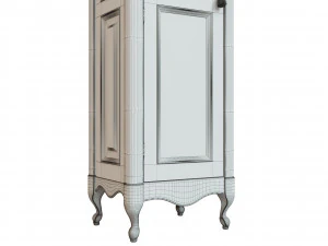 classic cabinet 03 01 3D Model