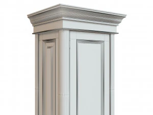 classic cabinet 03 01 3D Model