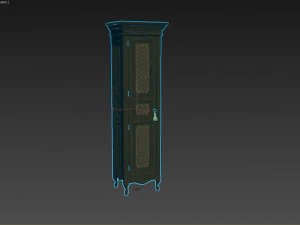 classic cabinet 03 01 3D Model
