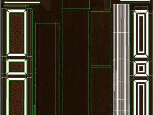 classic cabinet 03 01 3D Model
