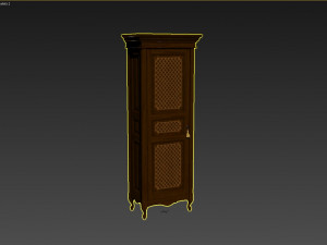 classic cabinet 03 02 Modèle 3D