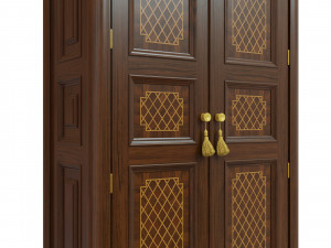 classic cabinet 03 03 3D Модель
