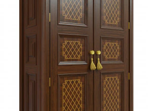 classic cabinet 03 03 3D Model