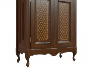 classic cabinet 03 03 3D Model