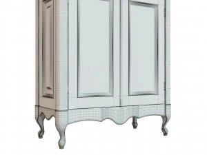 classic cabinet 03 03 3D Model
