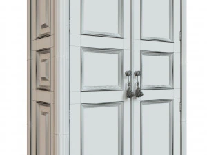 classic cabinet 03 03 3D Model