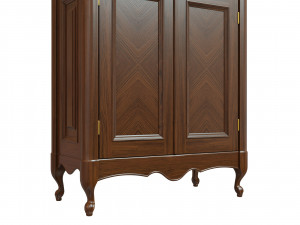 classic cabinet 03 03 3D Модель
