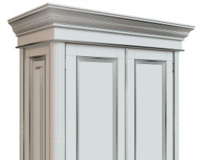 classic cabinet 03 03 3D Model