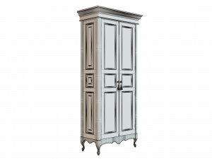 classic cabinet 03 03 3D Модель