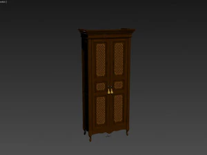 classic cabinet 03 03 3D Model