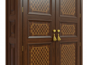 classic cabinet 03 04 3D Model