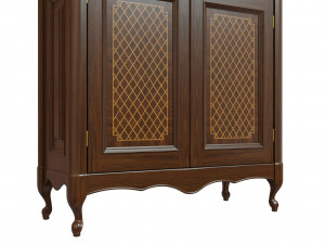 classic cabinet 03 04 3D Model