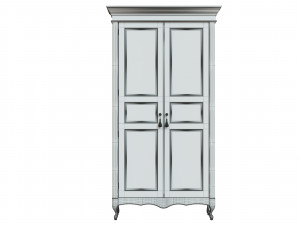 classic cabinet 03 04 3D Model