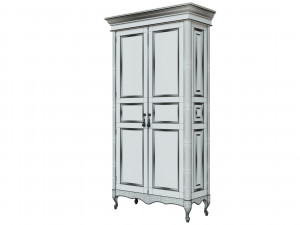 classic cabinet 03 04 3D Model