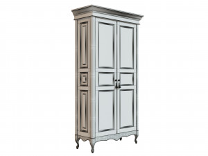 classic cabinet 03 04 3D Model
