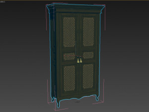 classic cabinet 03 04 3D Model