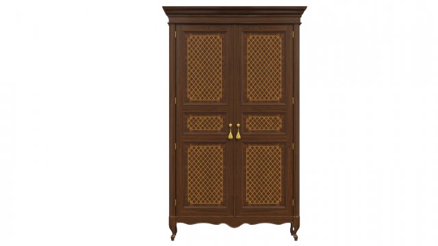 classic cabinet 03 05 3D Модель .c4d .max .obj .3ds .fbx .stl .blend 