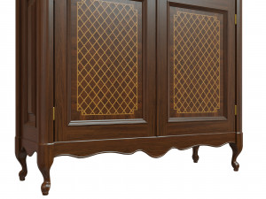 classic cabinet 03 05 3D Модель