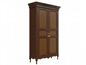 classic cabinet 03 05 3D Модель