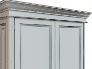 classic cabinet 03 05 3D Модель