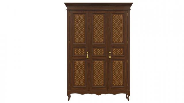 classic cabinet 03 06 3D Model .c4d .max .obj .3ds .fbx .stl .blend 