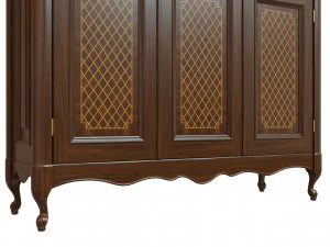 classic cabinet 03 06 3D Model